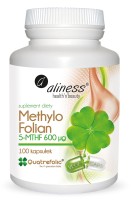 Methylo Folian 5-mthf 600 µg Quatrefolic VEGE 100kaps. Aliness