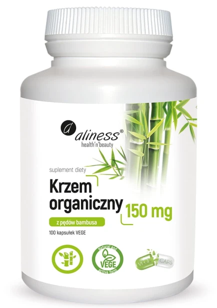 Krzem organiczny z pędów bambusa Aliness