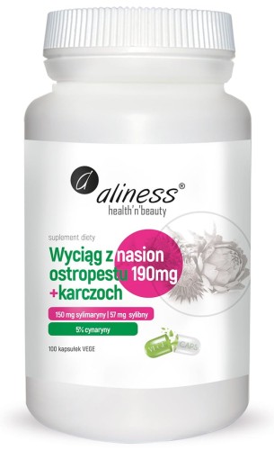 Ekstrakt z nasion ostropestu Karczoch Aliness