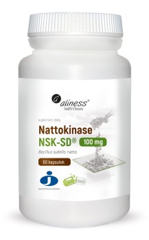 Nattokinase NSK-SD® 100 mg 60kaps. Aliness