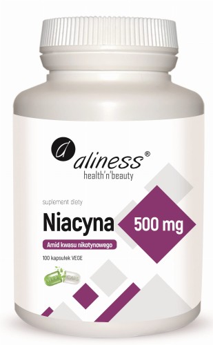 Niacyna Amid kwasu nikotynowego 500 Aliness
