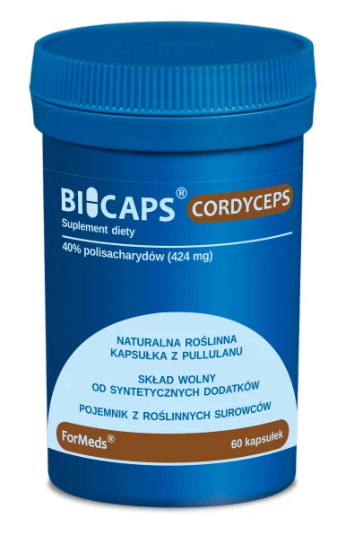 Bicaps Cordyceps 60kaps. Formeds