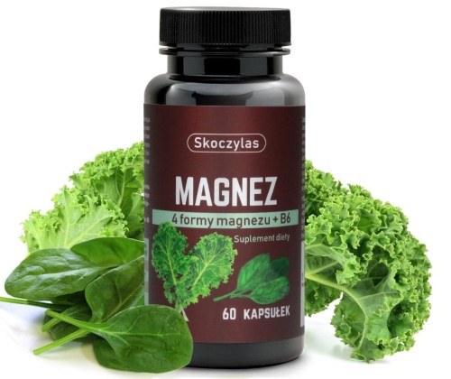Magnez 4 formy szpinak jarmuż Skoczylas