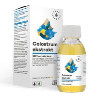 Colostrum Ekstrakt 100% czysta siara bydlęca płyn 125 ml Aura Herbals