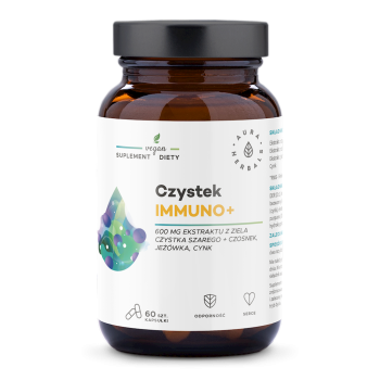 Czystek Immuno+ 60kaps. Aura Herbals