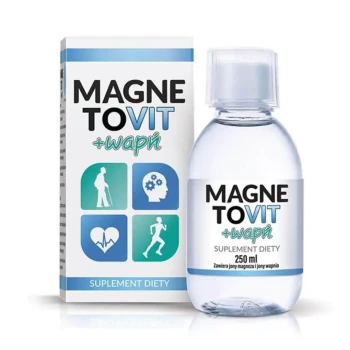 Magnetovit+Wapń 250ml Jodavita