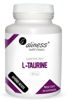 L-Taurine 800mg 100kaps. Aliness