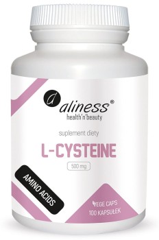 L-Cysteine 500mg 100kaps. Aliness