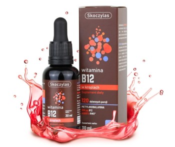 Witamina B12 w kroplach 30ml Skoczylas