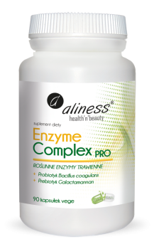 Enzyme Complex PRO x 90 vege caps. VEGE Aliness