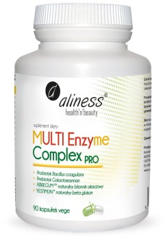 MULTI Enzyme Complex PRO x 90 vege caps. Aliness