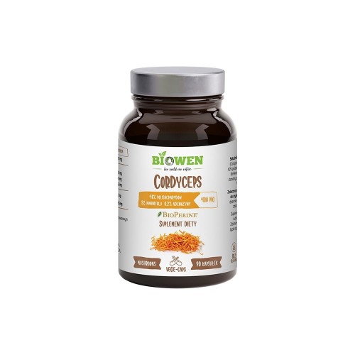 Cordyceps 400 mg 40 polisacharydów  8 mannitolu oraz 02 adenozyny 90kaps BioWen.jpg