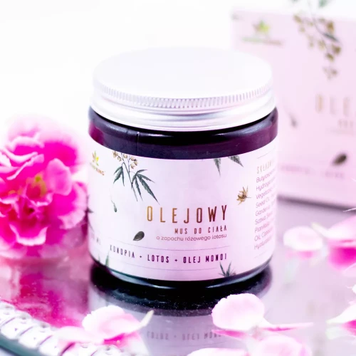 Olejowy mus do ciała - LOTOS – 100ml HempKing-.webp