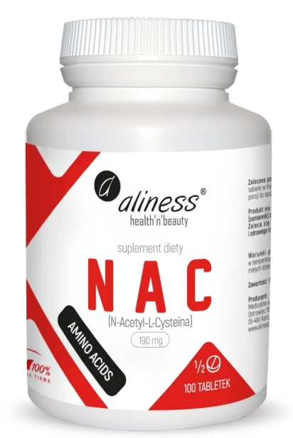 NAC N-Acetyl-L-Cysteine 190mg Aliness.jpg