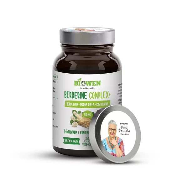 Berberine Complex 510mg Biowen 60kaps.webp
