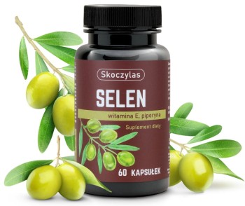 Selen witamina E piperyna 60kaps. Skoczylas