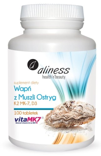 Wapń z muszli ostryg z K2 MK7 D3 100tabl. Aliness.jpg