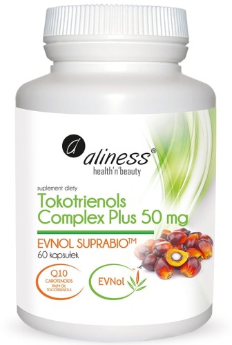 Tokotrienols Complex PLUS 50mg EVNOL SUPRABIO 60kaps Aliness.jpg