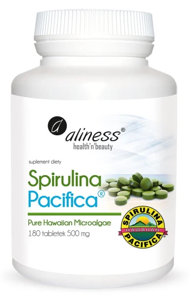 Spirulina Hawajska Pacyfica® 180tabl. Aliness.jpg