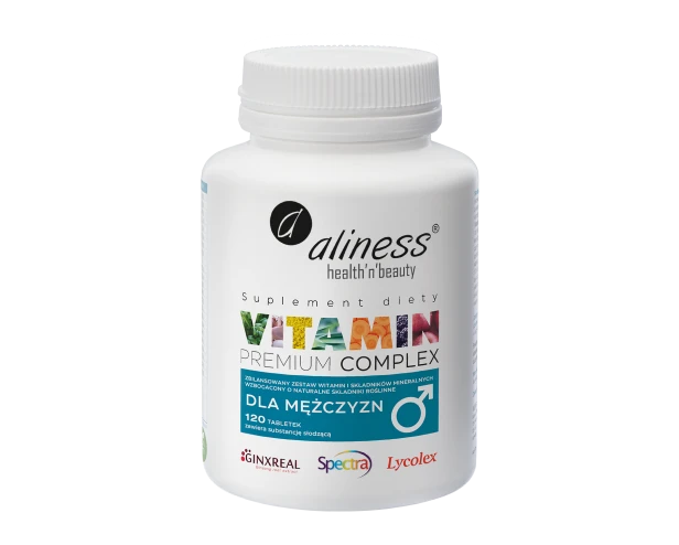 Premium Vitamin Complex dla mężczyzn 120tabl. Aliness.png