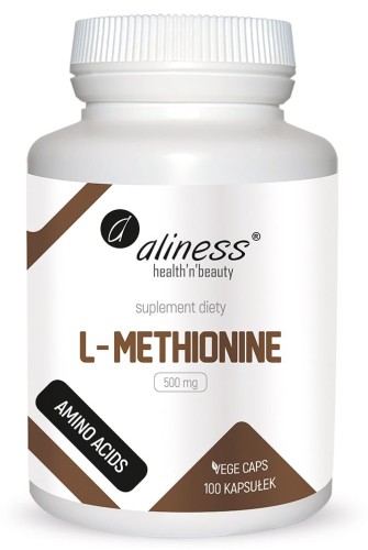 L-Methionine 500mg 100kaps. Aliness.jpg