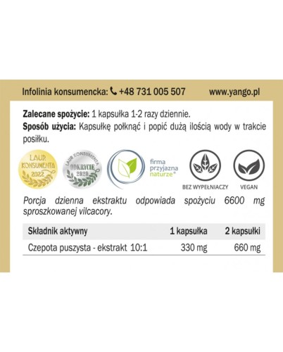 Vilcacora extrakt 10-1 90kaps. Yango-.jpg