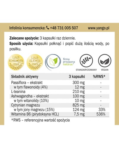Na obniżenie Kortyzolu 90kaps. Yango-.jpg