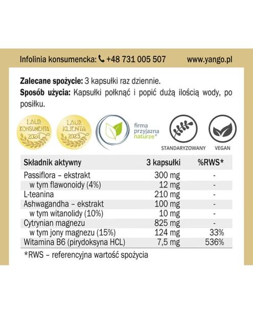 Na obniżenie Kortyzolu 90kaps. Yango-.jpg