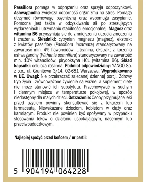 Na obniżenie Kortyzolu 90kaps. Yango-1.jpg