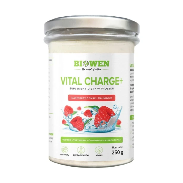 Elektrolity - Vital Charge+ 250g Malina Biowen.jpg