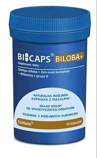 Bicaps BILOBA+ 60kaps. Formeds