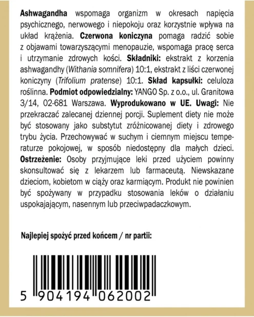 Ashwagandha z czerwoną koniczyną 90kaps. Yango-1.jpg