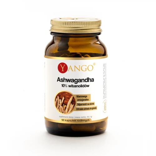 Ashwagandha 10% witanolidów 90kaps. Yango-3.webp