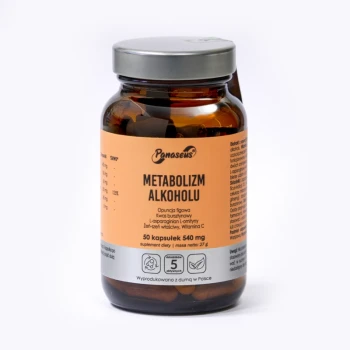 Panaseus Metabolizm Alkoholu 50kaps. Yango