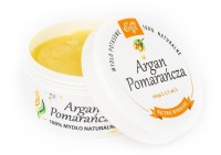 Mydło naturalne potasowe Argan Pomarańcz a 80g