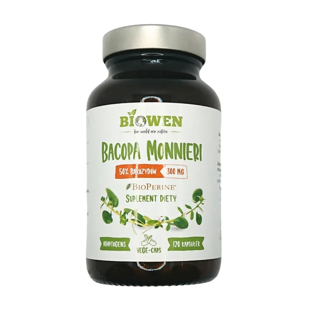 Bacopa Monnieri 120 kapsułek BioWen.png