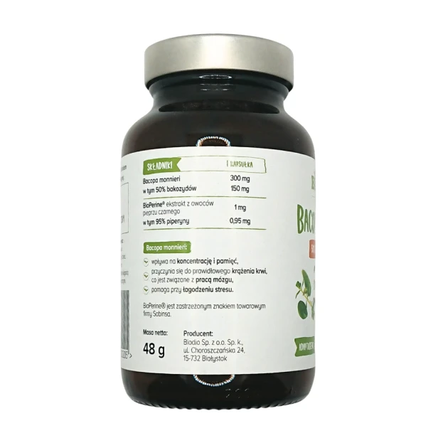 Bacopa Monnieri 120 kapsułek BioWen-.png