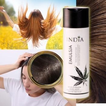 Emulsja przeciwłupieżowa do włosów 200ml India
