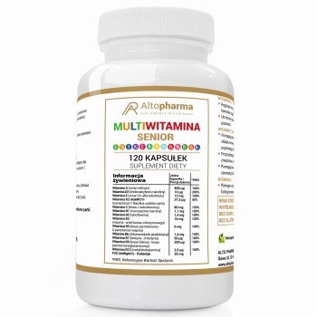 Multiwitamina dla Seniora 120kaps. Altopharma