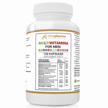 Multiwitamina dla mężczyzn 120kaps. Altopharma