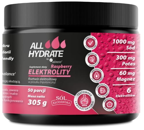 Elektrolity Raspberry 305g 50porcji ALLHydrate.jpg