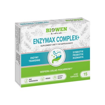 Enzymax Complex+ 15kaps. blister Biowen