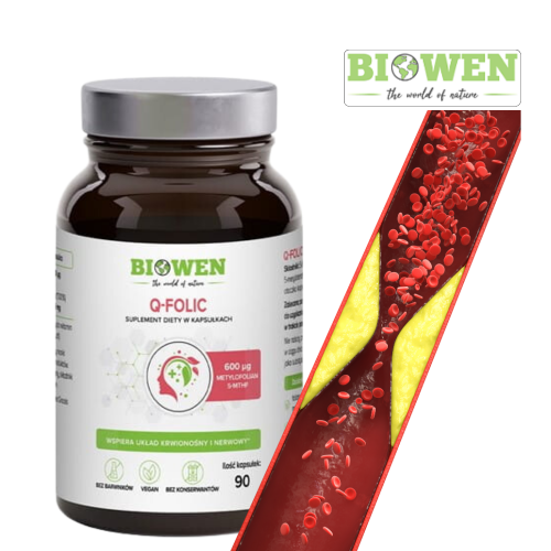 Q-folic - metylowany kwas foliowy Biowen