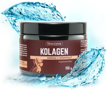Kolagen wołowy z witaminą C 150g Skoczylas