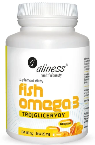Fish Omega 3 Trójglicerydy Aliness