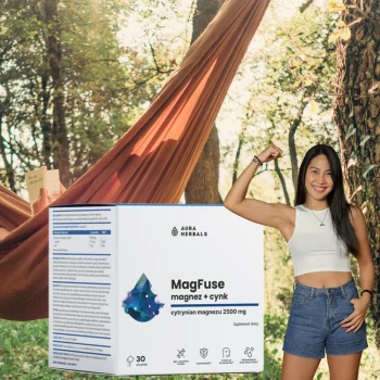 MagFuse magnesium + zinc 30saszetek Aura Herbals