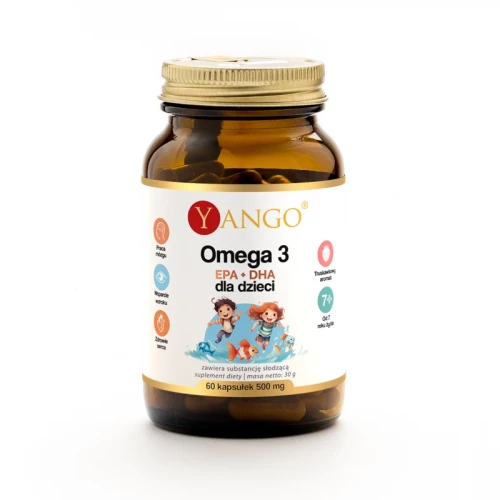 Omega 3 dla Dzieci truskawka Yango
