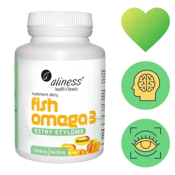 Fish Omega 3 Estry 180/120 mg 60kaps. Aliness