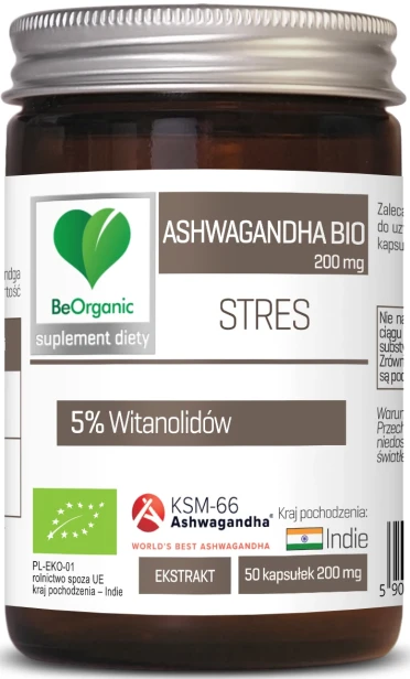 Ashwagandha KSM BIO BeOrganic