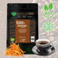 Kawa Arabica mielona + Cordyceps BIO 252g BeOrganic